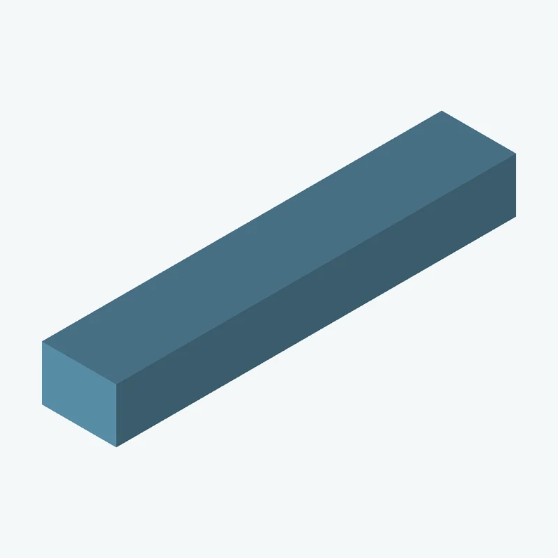 15 × 11 mm rectangular section swept along a curved path, ~80.6 mm span — 1362