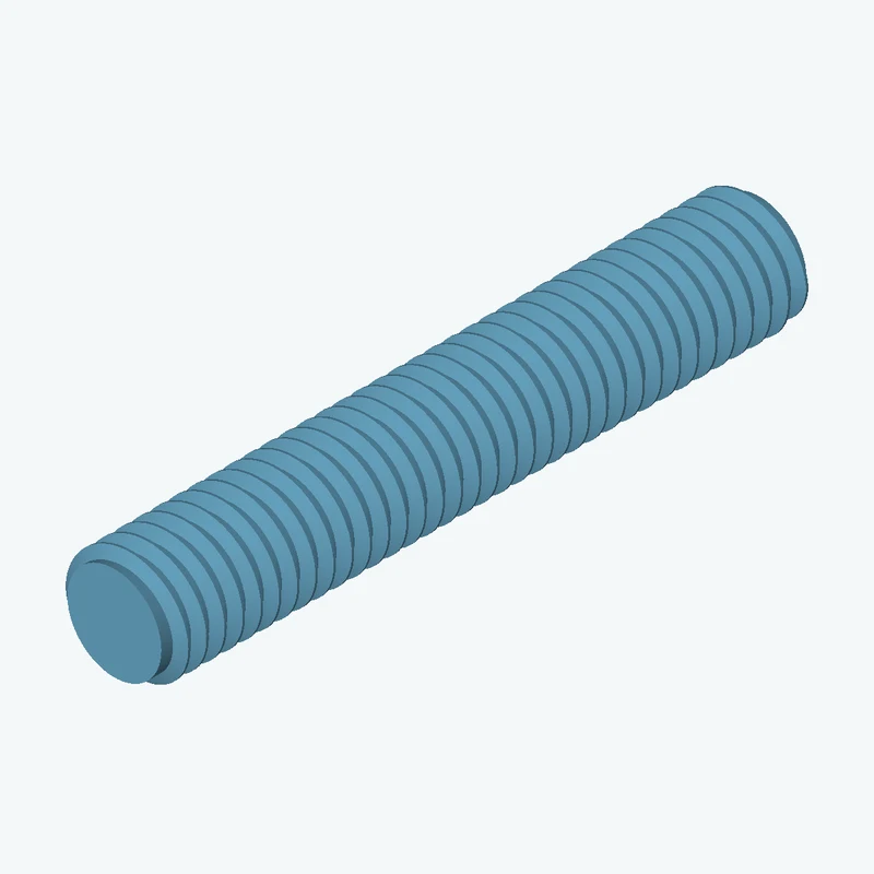 M5x0.8 external thread, 28.4 mm long — 0125
