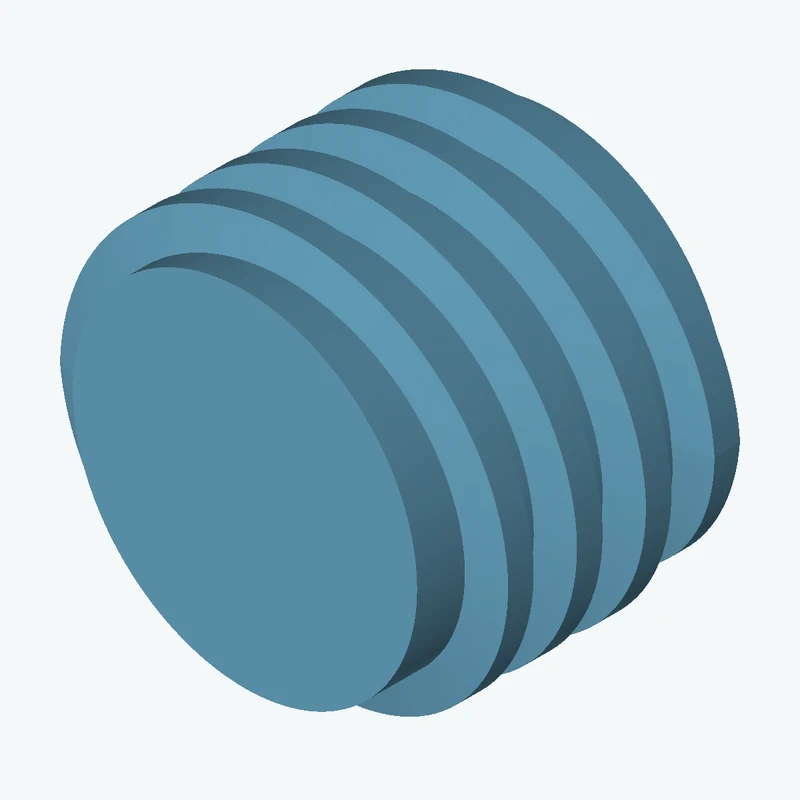 ACME 1 1/2 external thread, 28.6 mm long — 0850