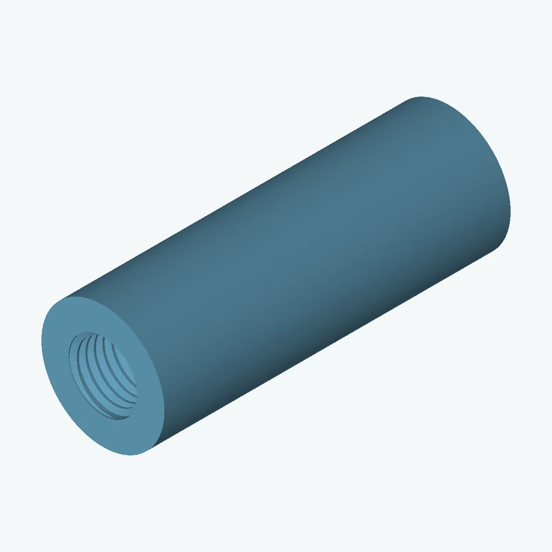 M12x1.5 internal thread, 60.8 mm long — 0901