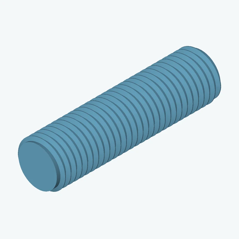 M10x1.25 external thread, 36.9 mm long — 0976