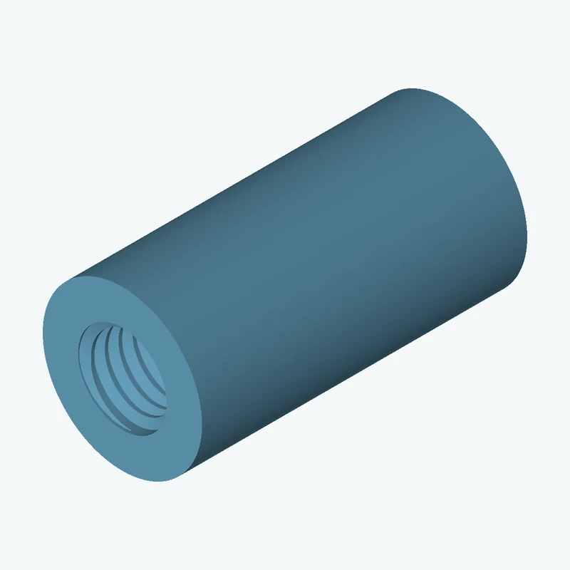 M8x1.25 internal thread, 29.4 mm long — 1358