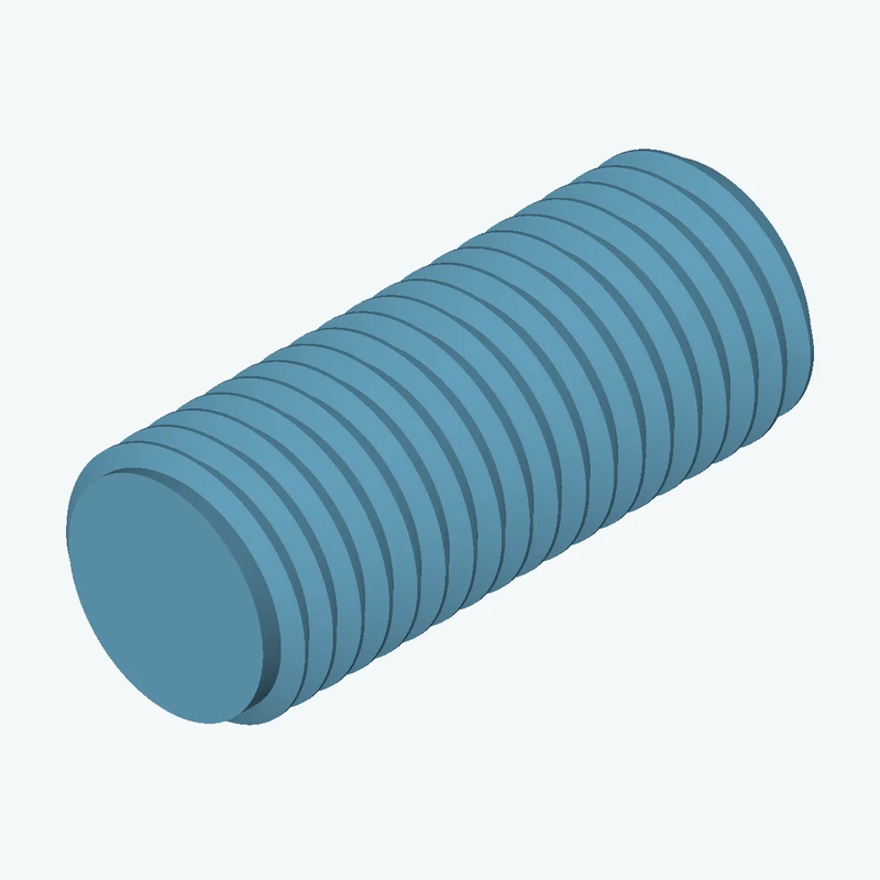M20x2.5 external thread, 48.8 mm long — 1465