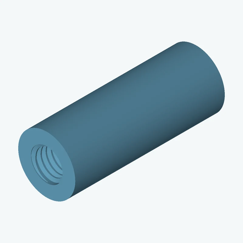 M5x0.8 internal thread, 23.6 mm long — 1533