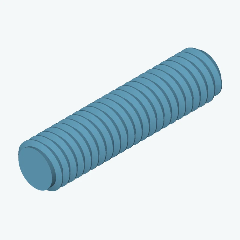 M4x0.7 external thread, 16.4 mm long — 3132
