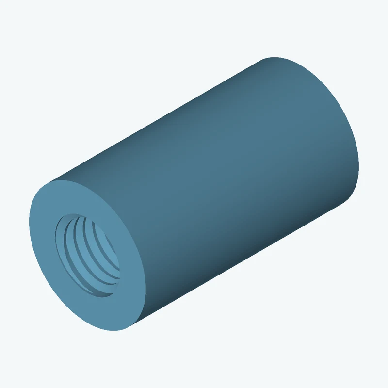 M12x1.75 internal thread, 39.4 mm long — 3402