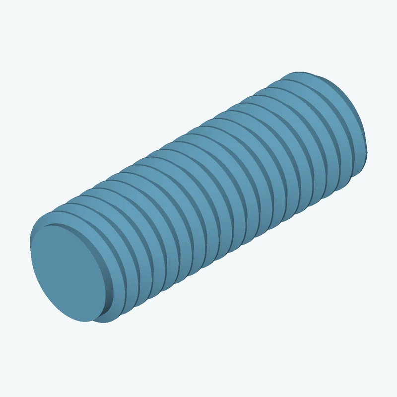 M10x1.5 external thread, 29.2 mm long — 3582