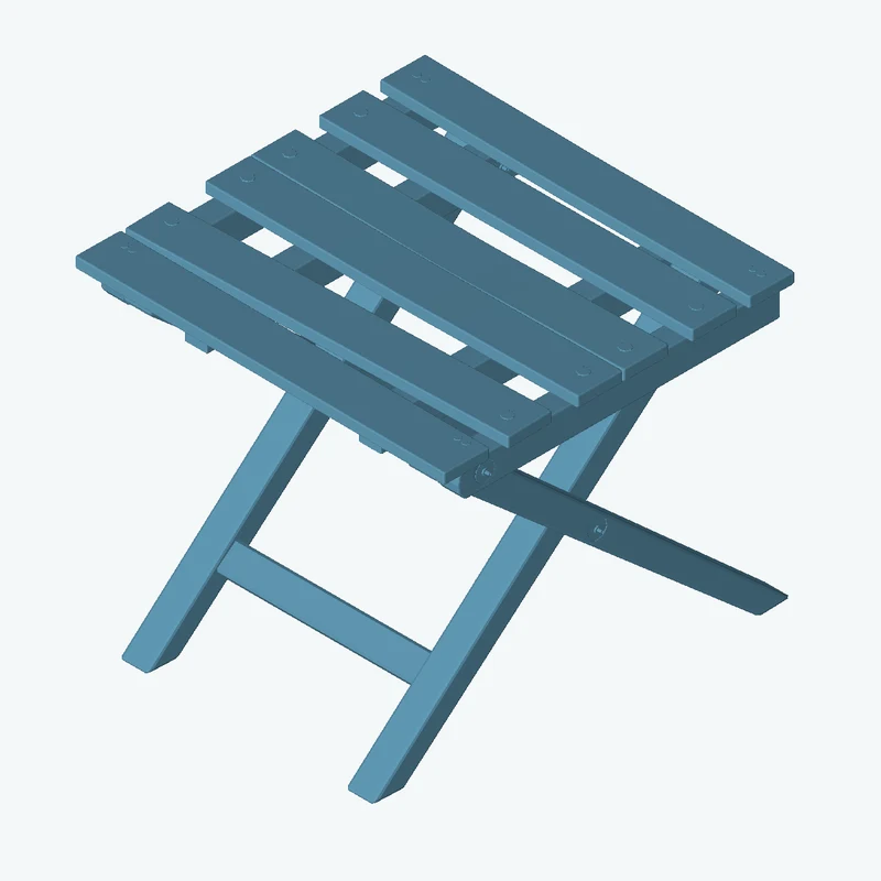 Folding Wooden Stool