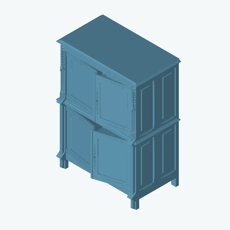 Gothic Cabinet 01
