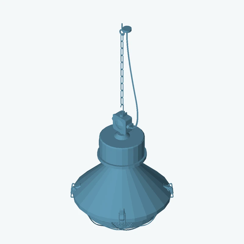 Hanging Industrial Lamp
