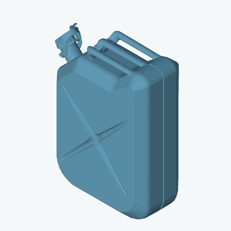 Metal Jerrycan Green
