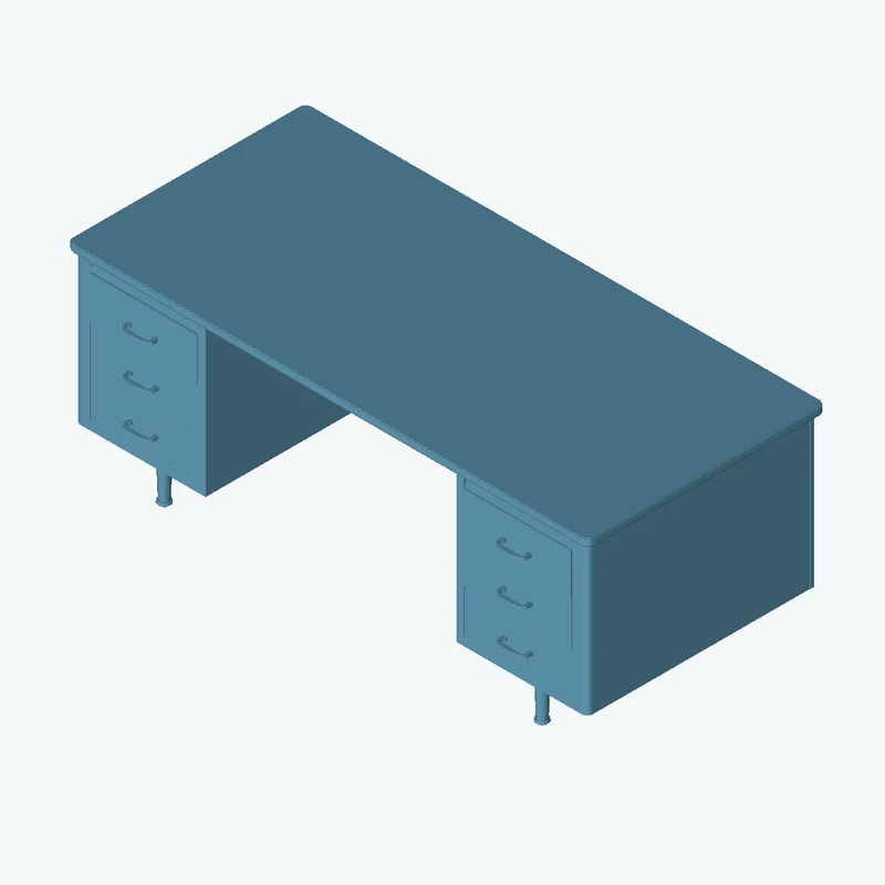 Metal Office Desk