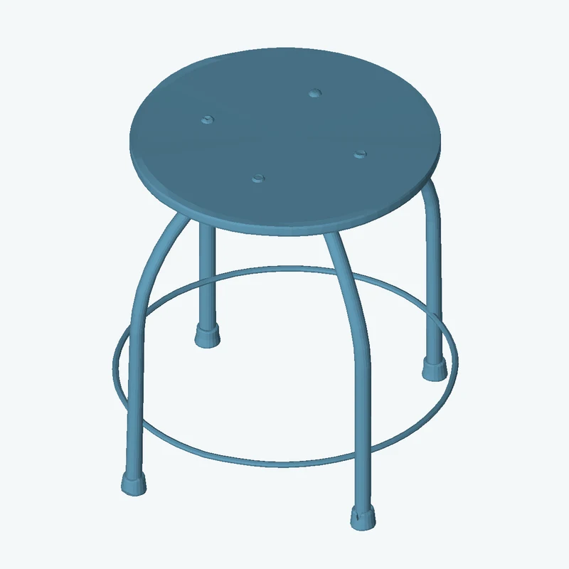 Metal Stool 02