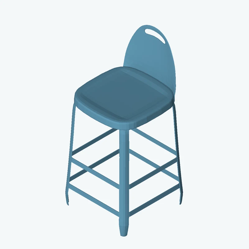 Metal Stool 03