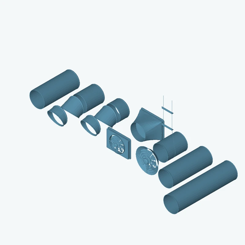 Modular Airduct Circular 01