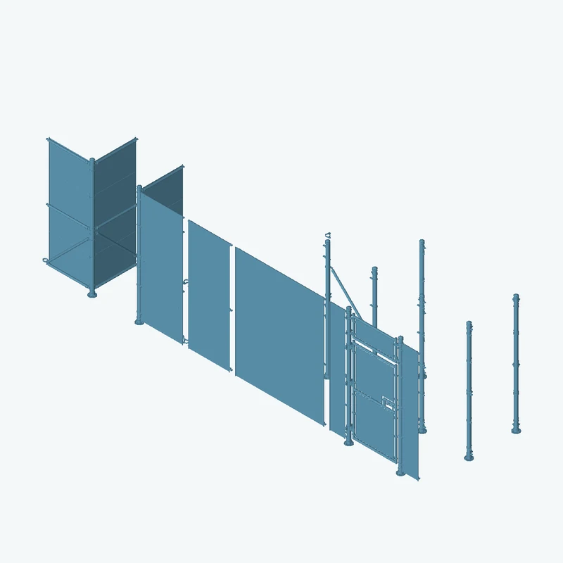 Modular Chainlink Fence