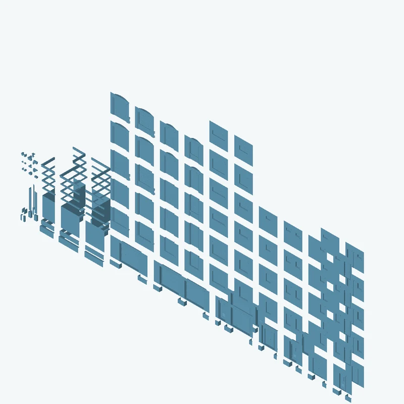 Modular Factory Facade
