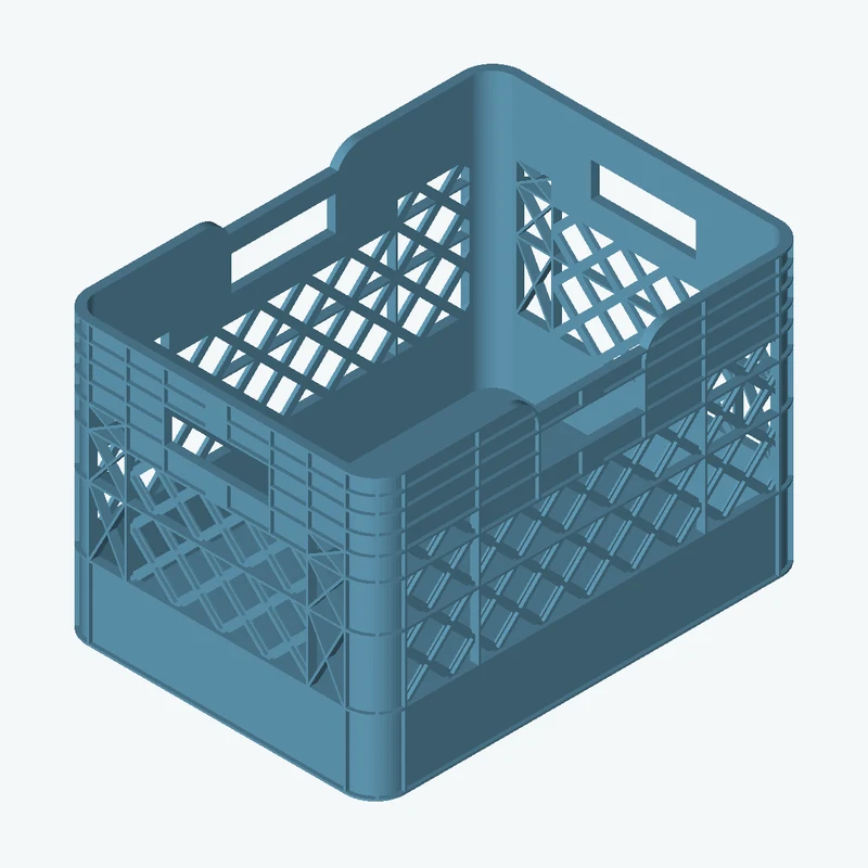 Plastic Crate 01