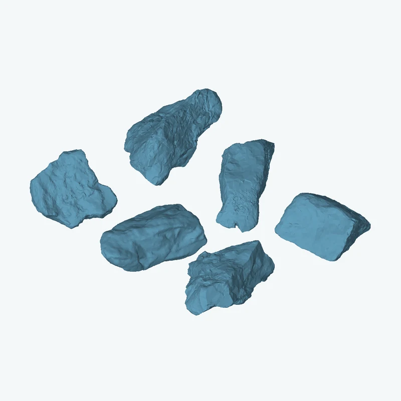 Rock Moss Set 01