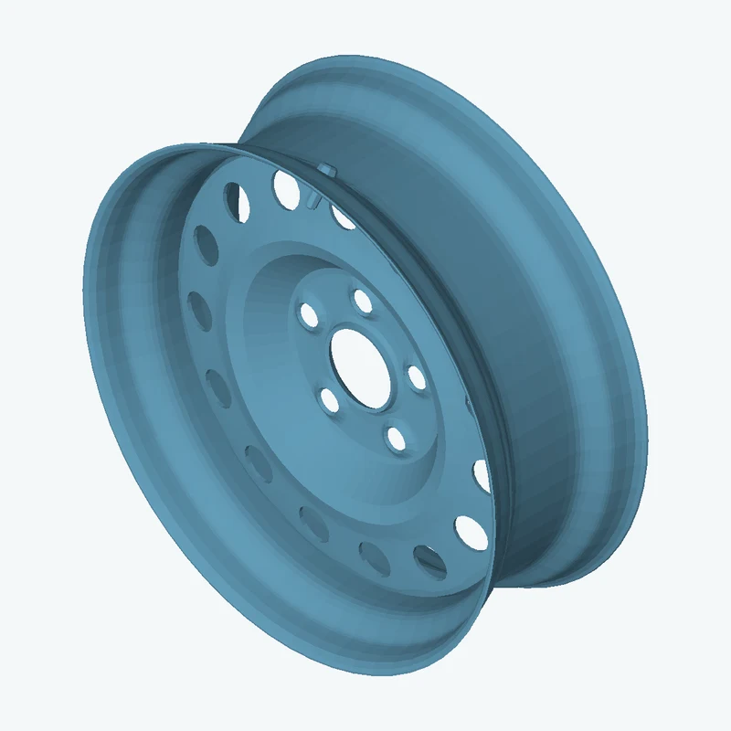 Rusted Wheel Rim 01
