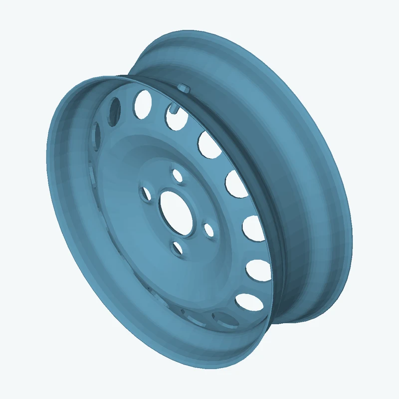 Rusted Wheel Rim 02
