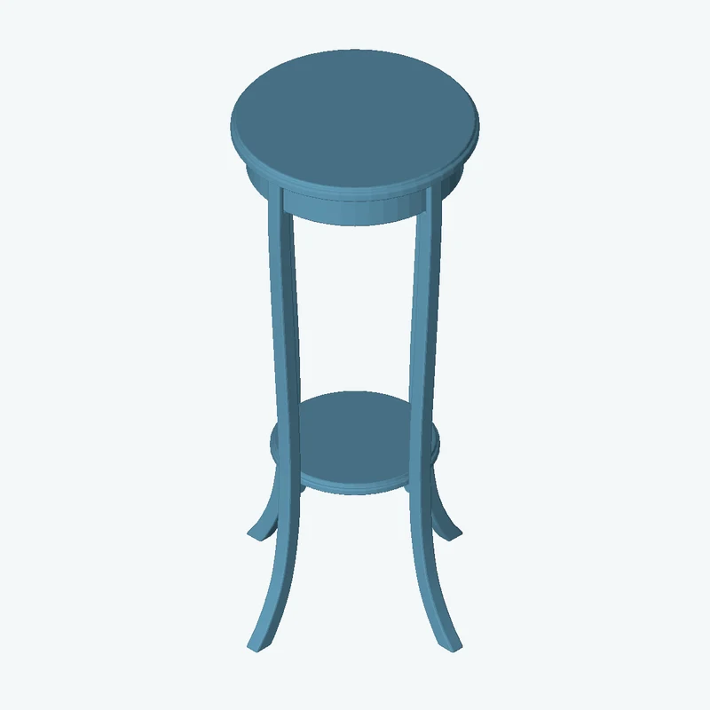 Side Table Tall 01