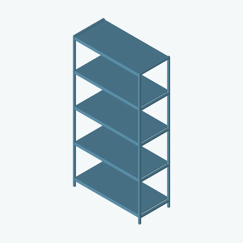 Steel Frame Shelves 01