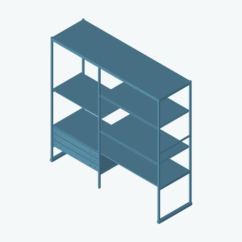 Steel Frame Shelves 03