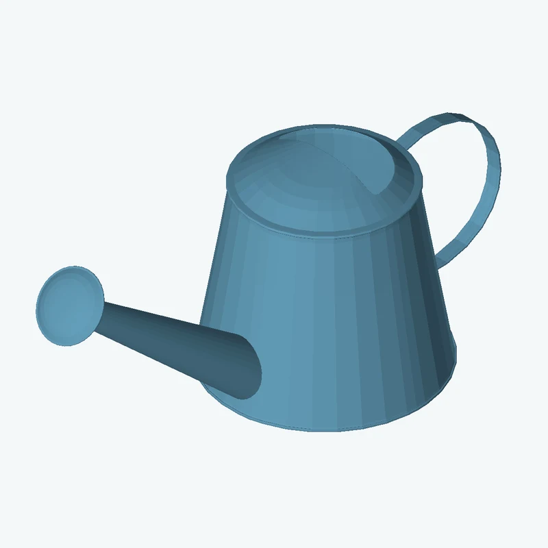Watering Can Metal 01