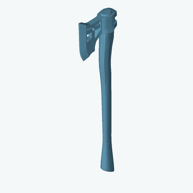 Wooden Axe 03