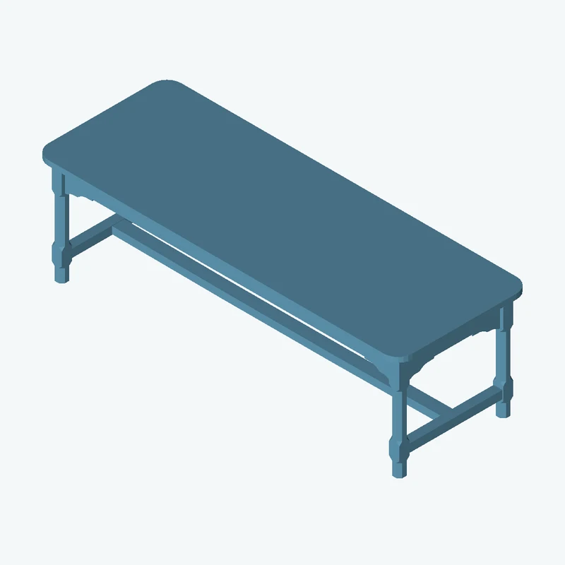 Wooden Table 01