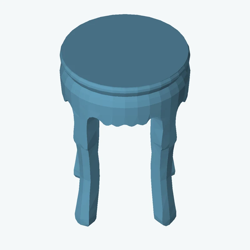 Wooden Table 02